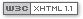 Valid XHTML 1.1